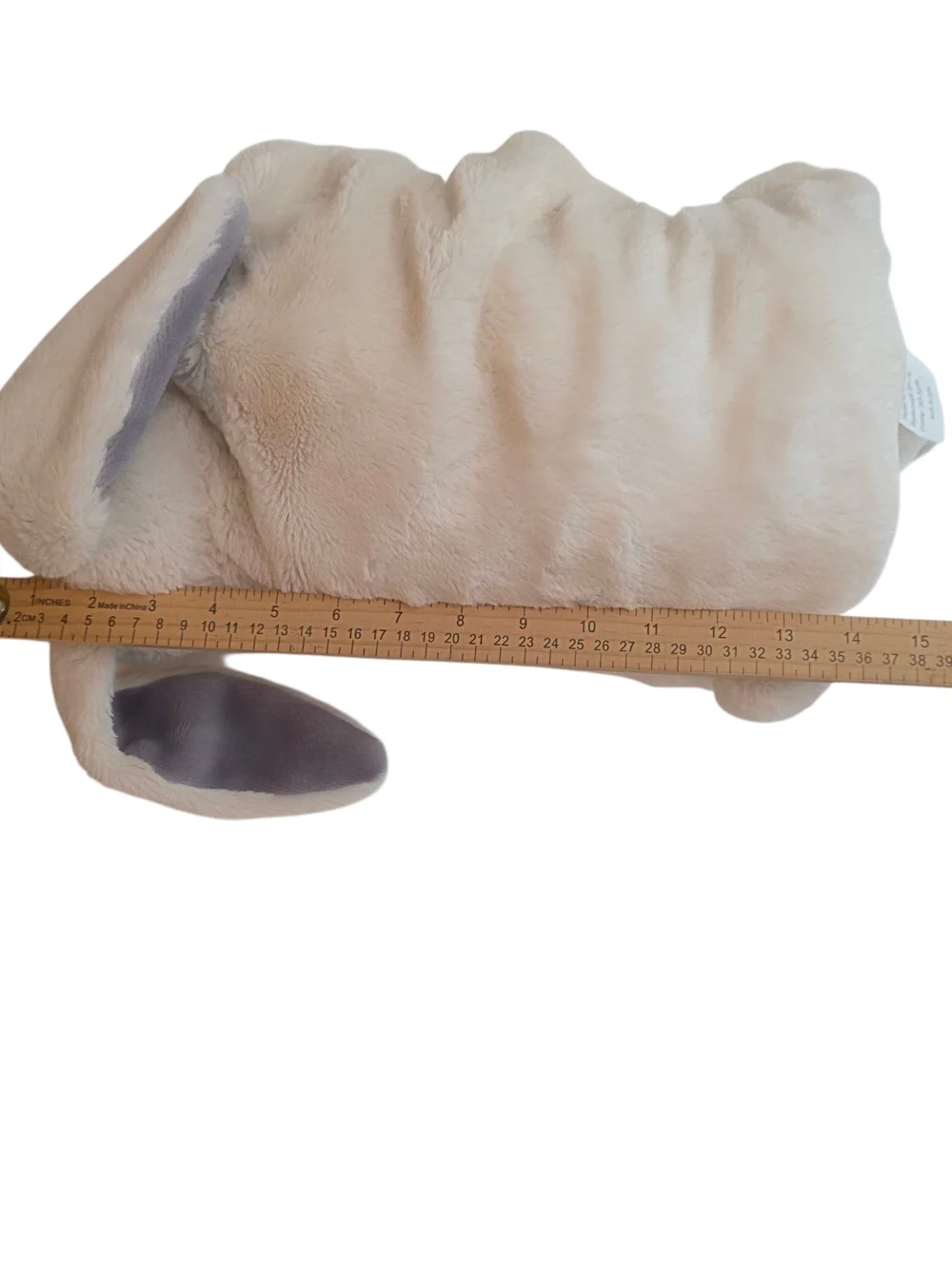 Little Miracles Snuggle Me Bunny Plush Foldable Pillow Retired Soft Lovey Kids‎